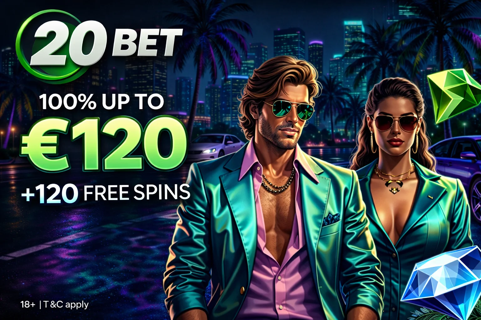 20BET casino bonus