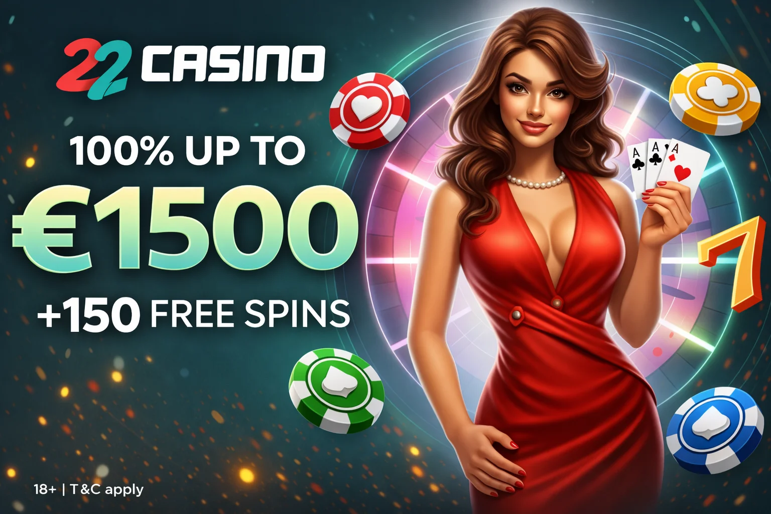 22Casino casino bonus